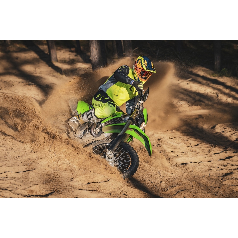 Motocross kaciga Cassida Cross Pro 2 Contra fluo žuto-narančasto-plava