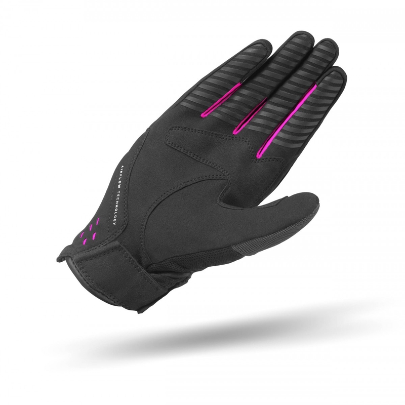 Ženske motorističke rukavice Shima One EVO crno-roze