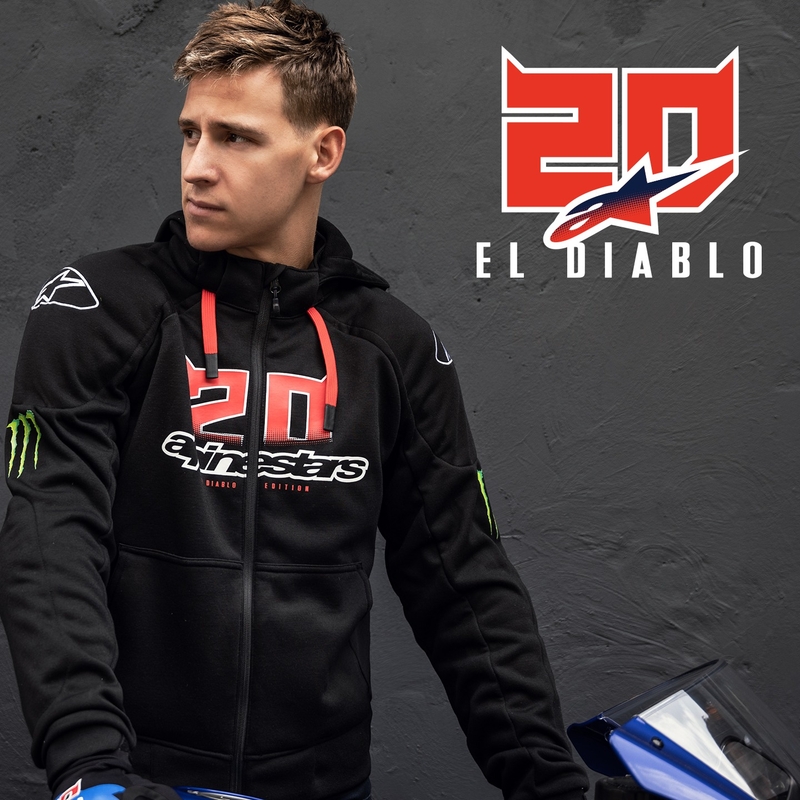 Alpinestars Chrome Ignition Monster FQ20 motociklistička jakna crno-crveno-bijelo-zelena