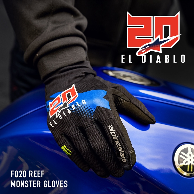 Alpinestars Reef Monster FQ20 moto rukavice crne-crvene-plave-bijele-zelene