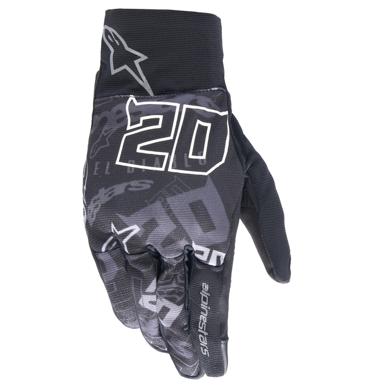Alpinestars Reef FQ20 motociklističke rukavice crno-sivo-bijele