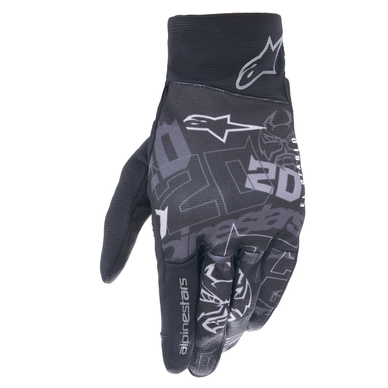 Alpinestars Reef FQ20 motociklističke rukavice crno-sivo-bijele