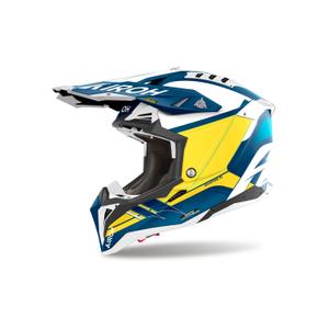 Airoh Aviator 3 Sabre 2024 motocross kaciga mat plava