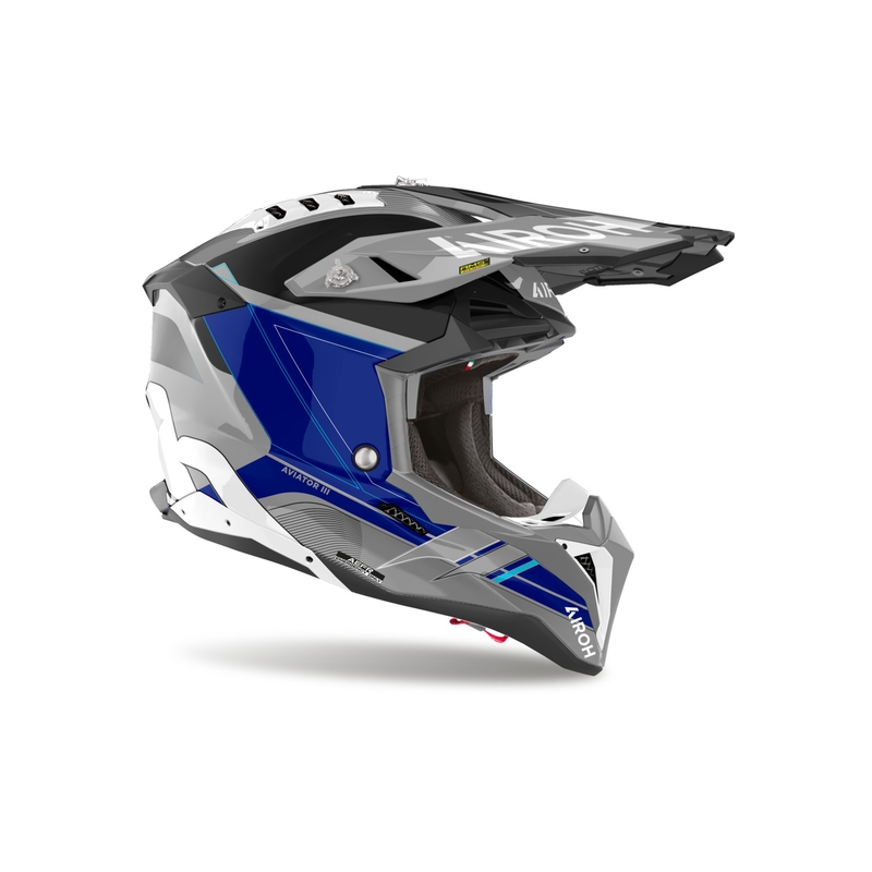 Airoh Aviator 3 Sabre 2024 Motocross kaciga sjajno plava