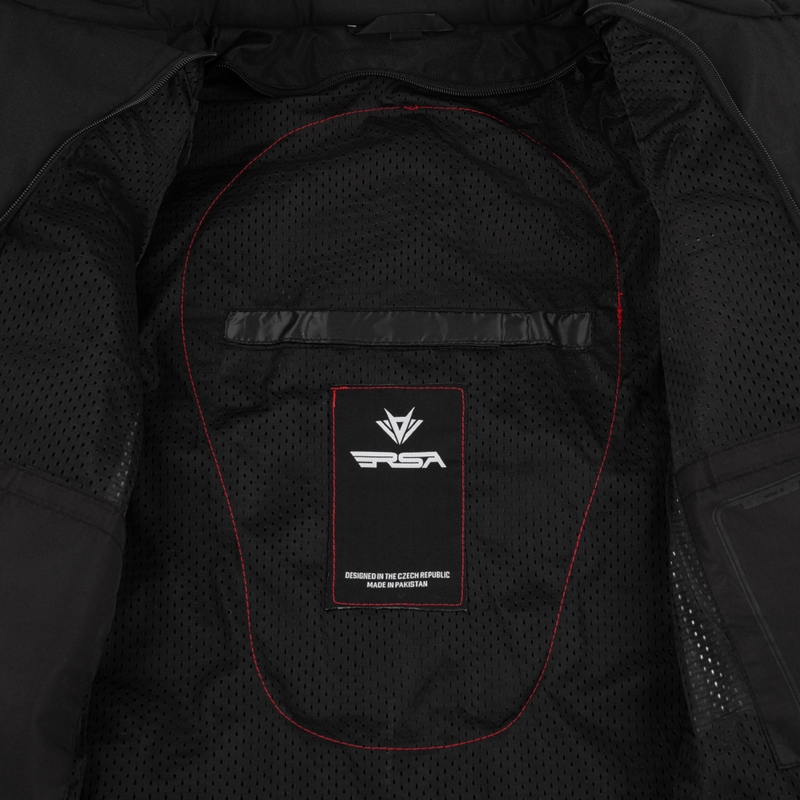 RSA Dakar 2 motociklistička jakna crno-sivo-crvena