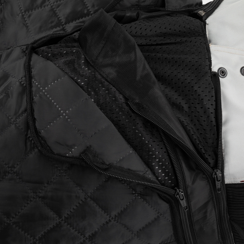 Ženske motorističke hlače RSA Dakar 2 crno-sive