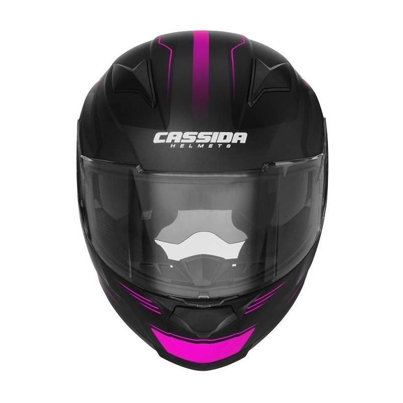 Cassida Apex Fusion motociklistička kaciga crno-ružičasto-bijela