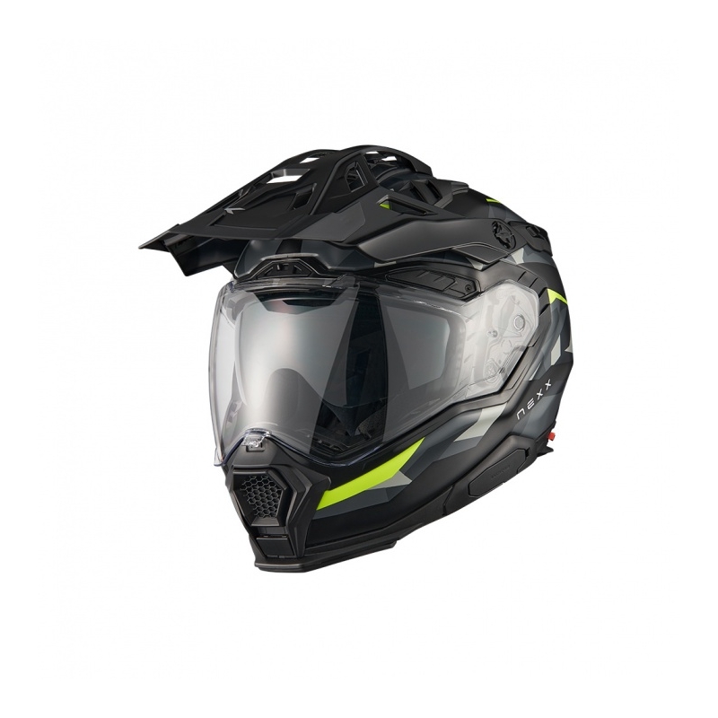 Enduro moto kaciga Nexx X.WED3 Trailmania sivo-fluo žuta rasprodaja