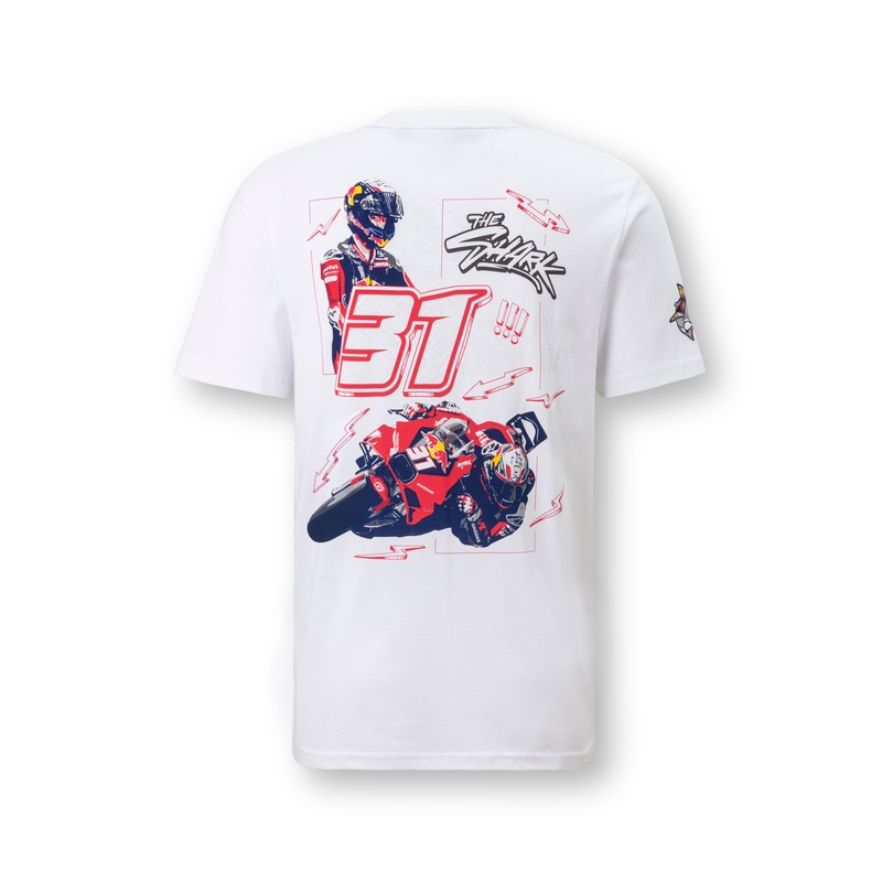 Majica Red Bull Gas P. Acosta bijela