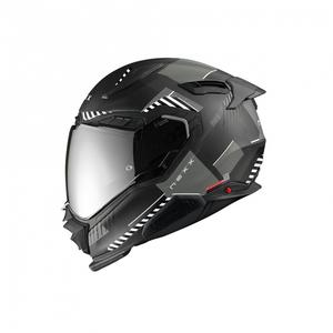 Nexx X.WST3 Fluence integralna motociklistička kaciga crno-srebrna