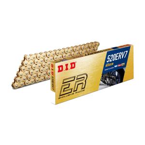 Street závodní řetěz D.I.D Chain 520ERV7 128 L Zlatá/Zlatá