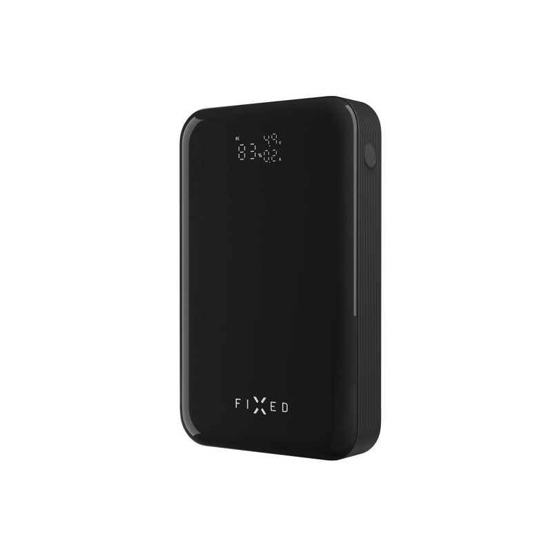 Power bank Fixed Zen 20 Pro s LCD zaslonom crne boje