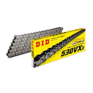 VX série X-Kroužkový řetěz D.I.D Chain 530VX3 122 L