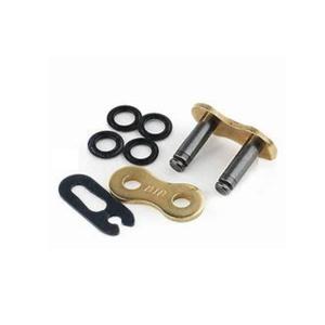 Závlačková spojka řetězu D.I.D Chain 520VX2(VX3) FJ Zlatá/Černá