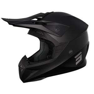 Dječja kaciga za motocross Shot Pulse Kid 2.0 mat crna