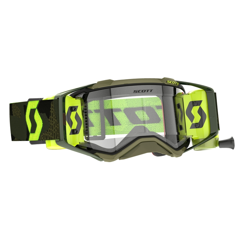 Motocross naočale Scott Prospect Super WFS kaki-fluo žute