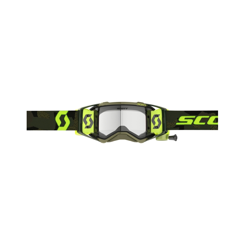 Motocross naočale Scott Prospect Super WFS kaki-fluo žute