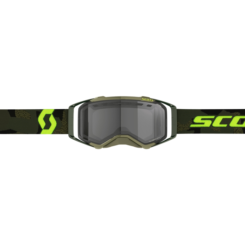 Motocross naočale Scott Prospect Enduro LS kaki-fluo žuto-sive