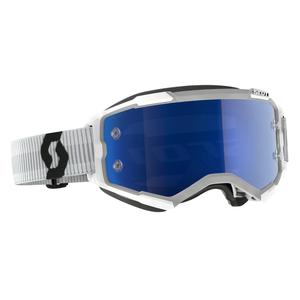Motocross naočale Scott Fury CH bijelo-plave