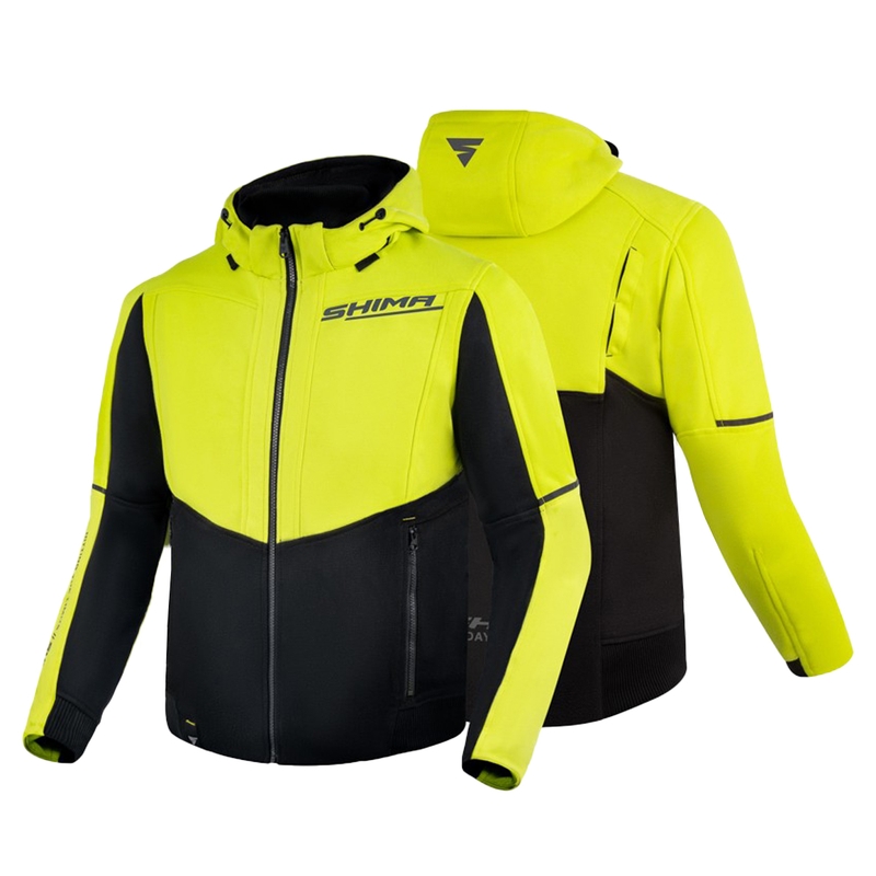 Shima Daybreaker fluo žuto-crna motociklistička jakna