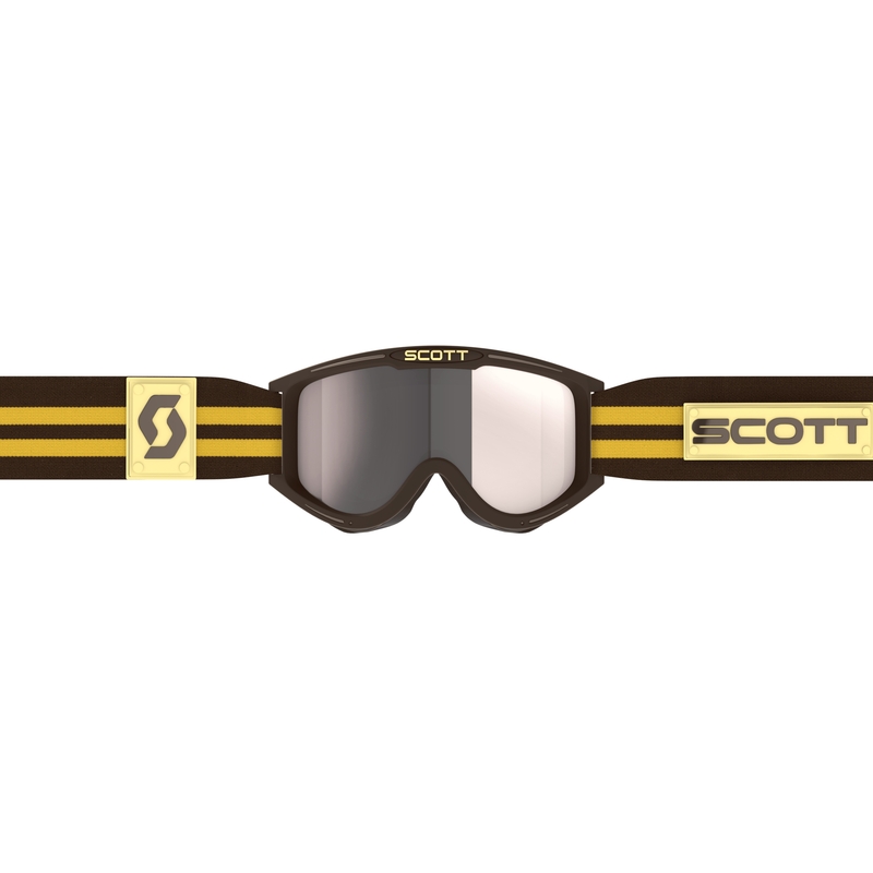 Motocross naočale SCOTT 89X Era smeđe-srebrne