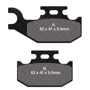 Brzdové destičky EBC