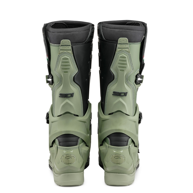 SiDi Crossair motociklističke čizme zeleno-crne