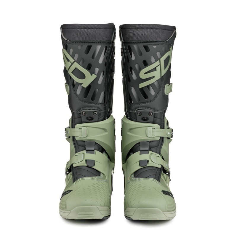 SiDi Crossair motociklističke čizme zeleno-crne