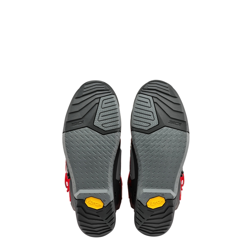 Motorističke čizme SiDi Crossair crno-crvene