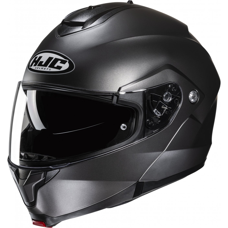 Motociklistička kaciga na preklop HJC C91N Čvrsti poluravni titan