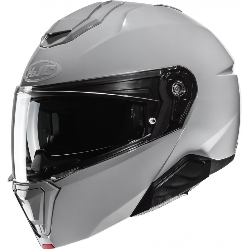Motociklistička kaciga na preklop HJC i91 Jednobojna siva