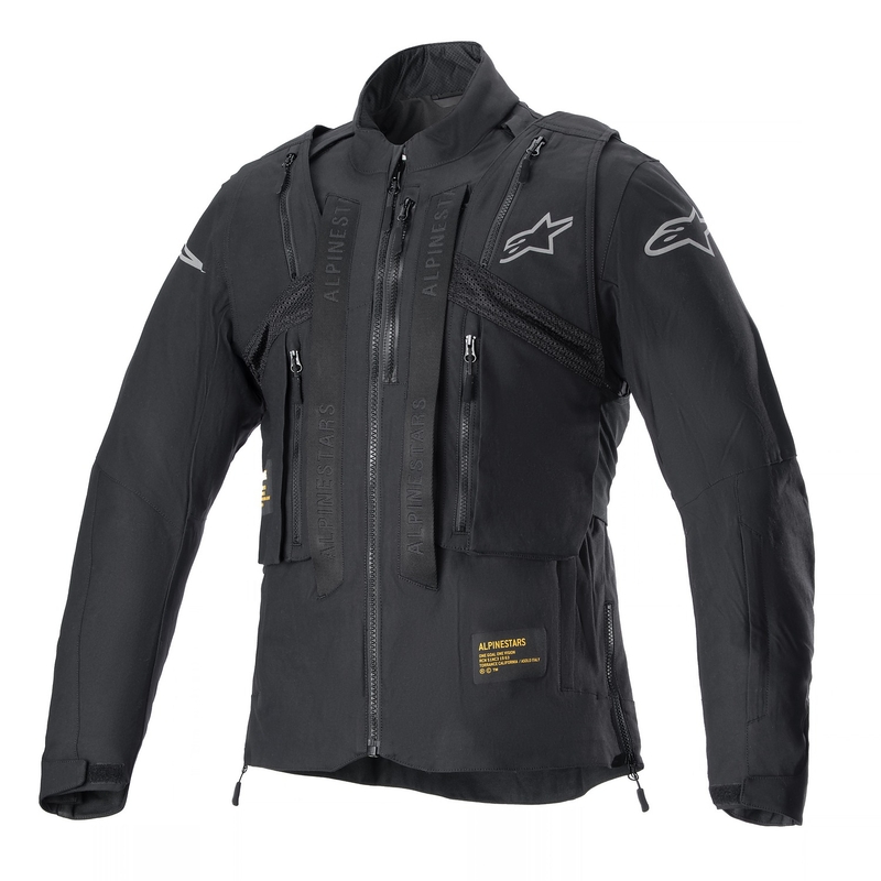 Alpinestars Techdura motociklistička jakna crna reflektirajuća