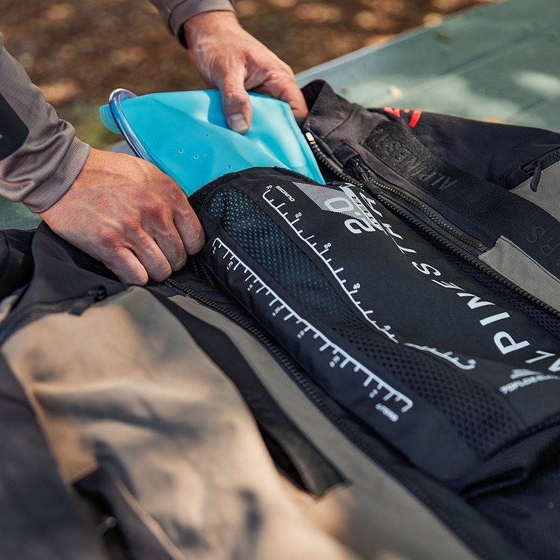 Alpinestars Techdura motoristička jakna crno-smeđa