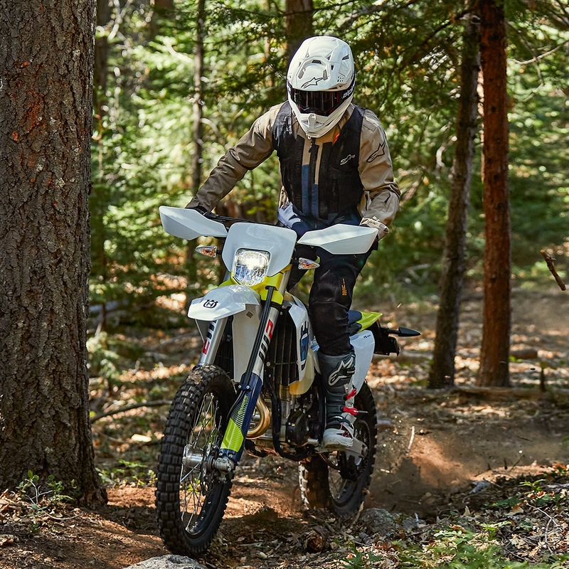 Alpinestars Techdura motoristička jakna crno-smeđa-tamno plava