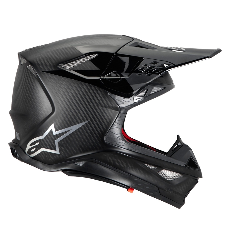 Motocross kaciga Alpinestars Supertech S-M10 Fame sjajna/mat karbon