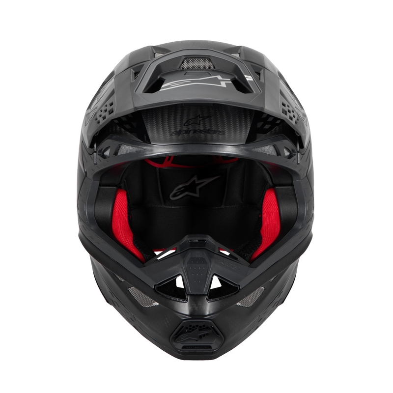 Motocross kaciga Alpinestars Supertech S-M10 Fame sjajna/mat karbon