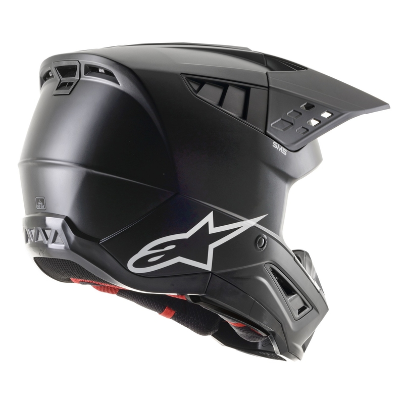 Alpinestars S-M5 čvrsta motocross kaciga mat crna