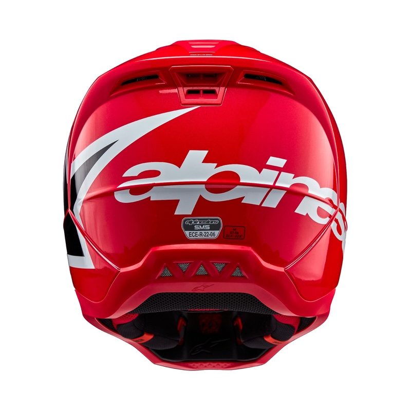 Alpinestars S-M5 Corp motokros kaciga crvena