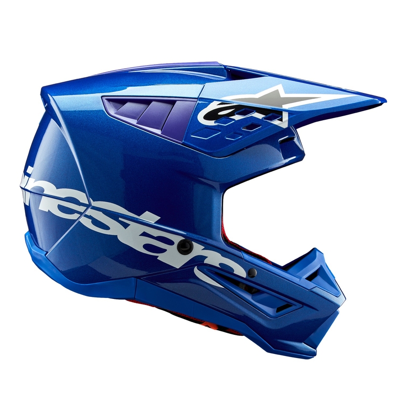 Alpinestars S-M5 Corp motocross kaciga plava