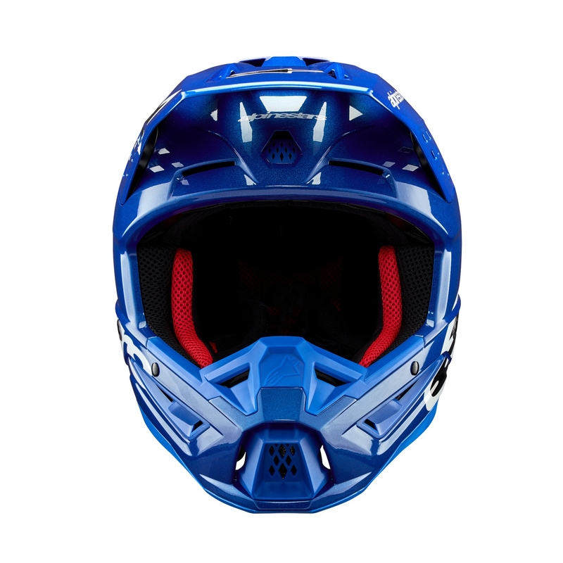 Alpinestars S-M5 Corp motocross kaciga plava