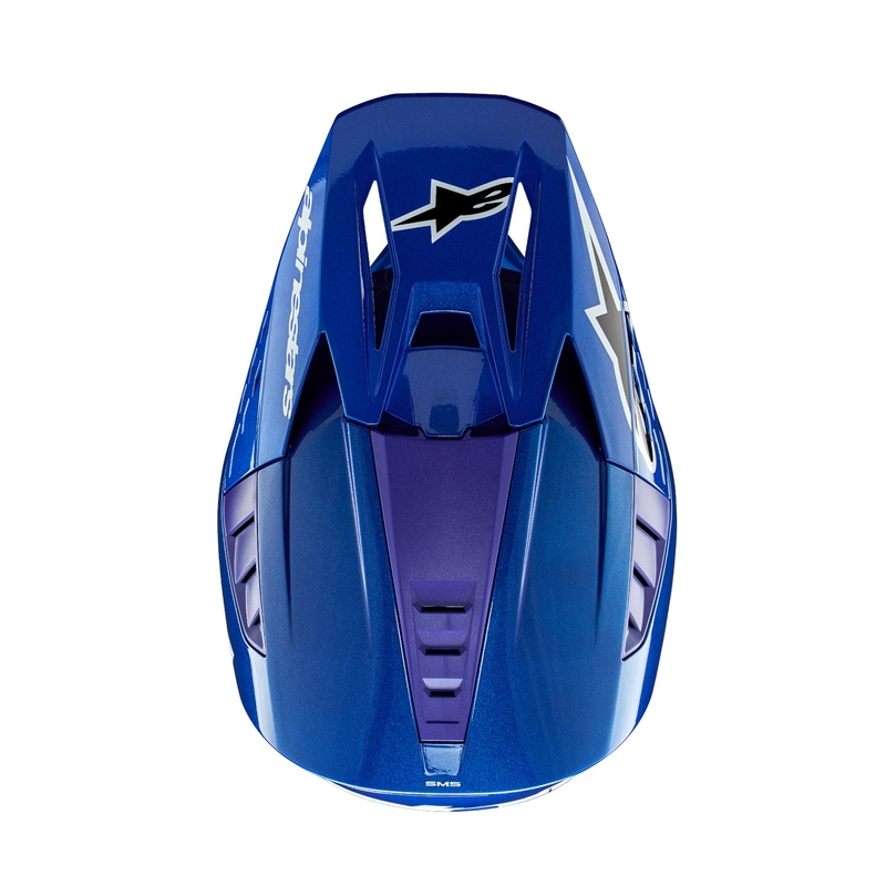 Alpinestars S-M5 Corp motocross kaciga plava