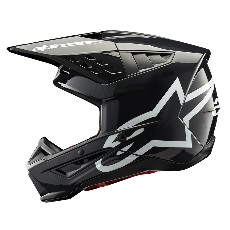 Alpinestars S-M5 Corp Motocross kaciga tamno siva