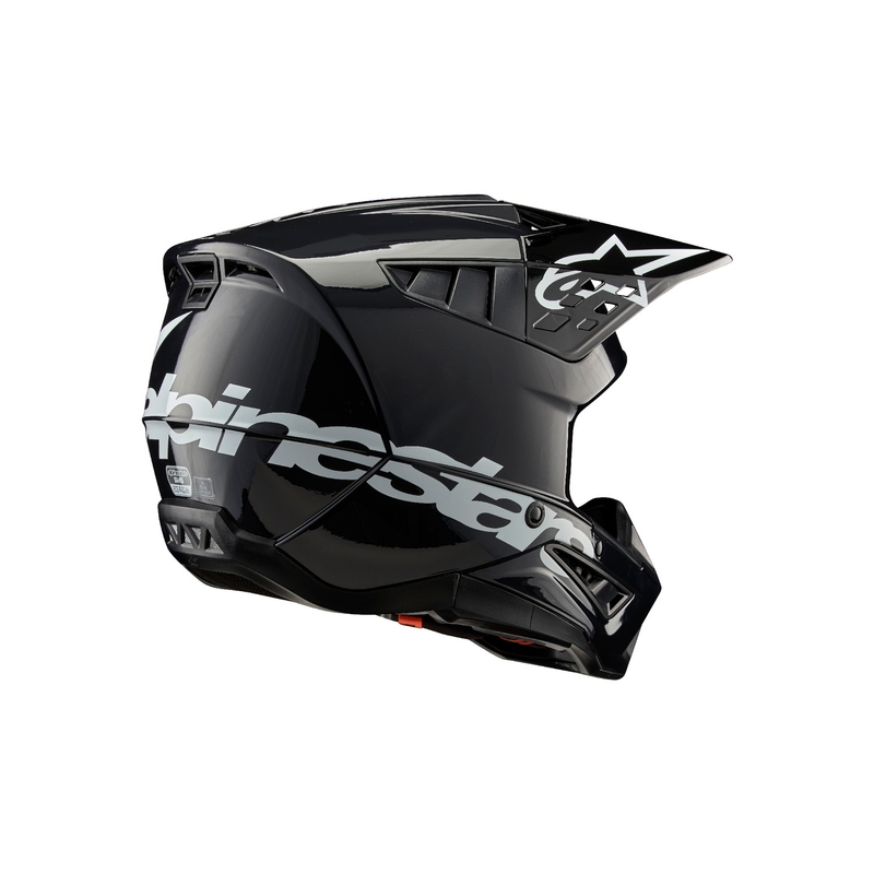 Alpinestars S-M5 Corp Motocross kaciga tamno siva