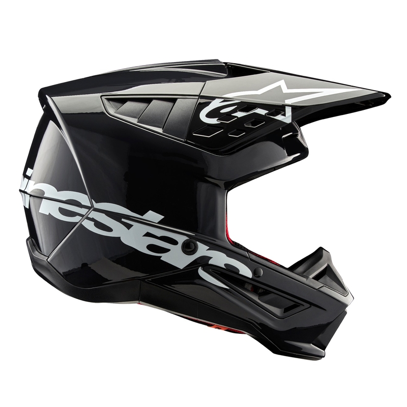 Alpinestars S-M5 Corp Motocross kaciga tamno siva