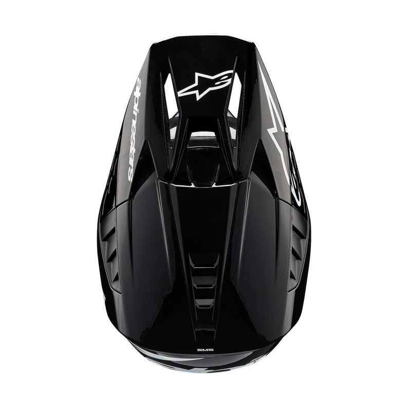 Alpinestars S-M5 Corp Motocross kaciga tamno siva
