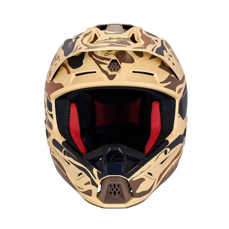 Alpinestars S-M5 Mineral Matte Dark Brown Camo Motocross kaciga