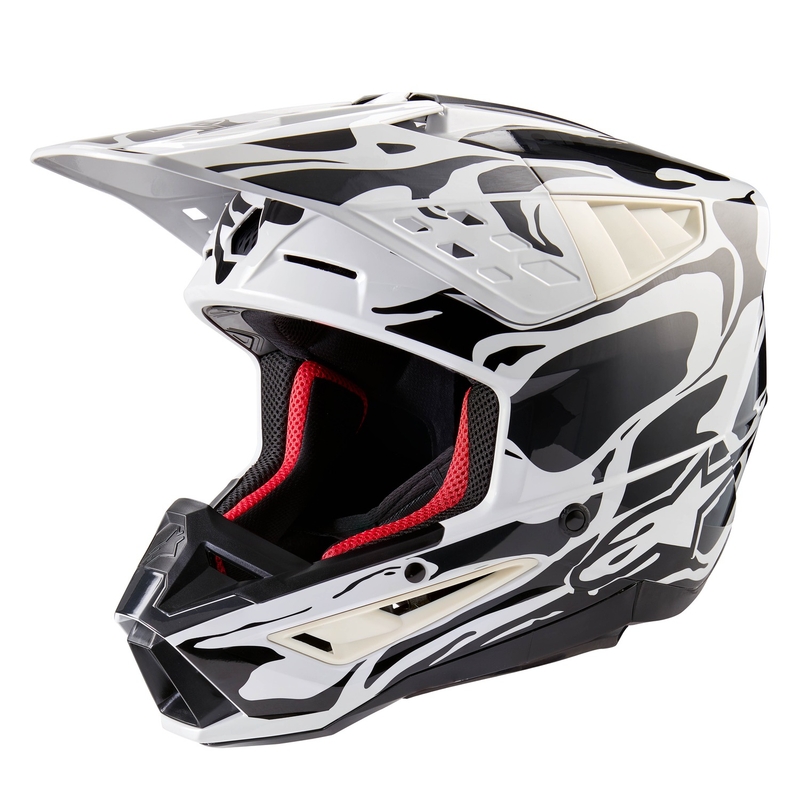 Alpinestars S-M5 Mineral siva maskirna kaciga za motocross