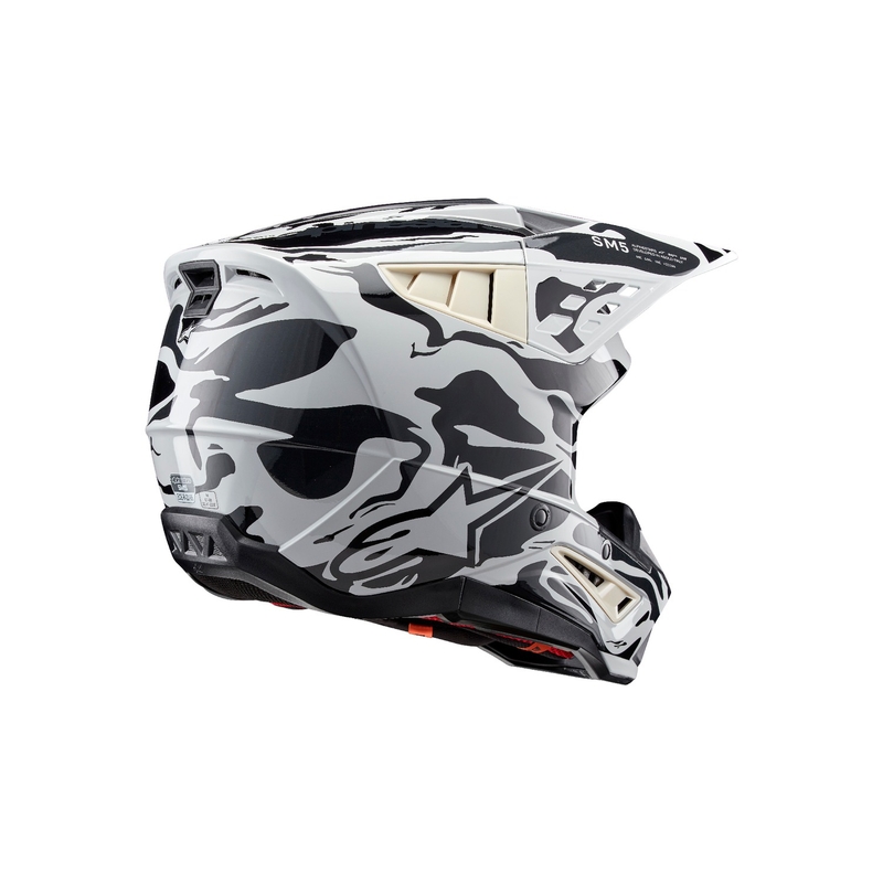 Alpinestars S-M5 Mineral siva maskirna kaciga za motocross