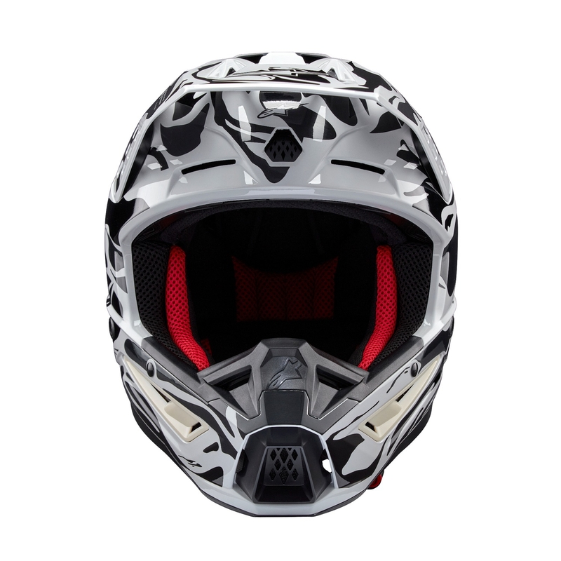 Alpinestars S-M5 Mineral siva maskirna kaciga za motocross
