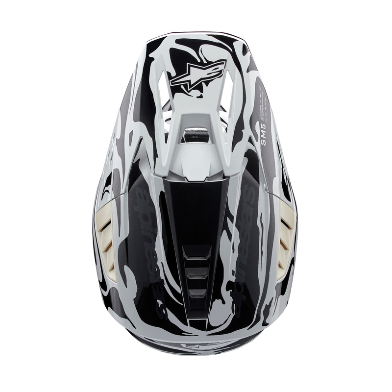 Alpinestars S-M5 Mineral siva maskirna kaciga za motocross